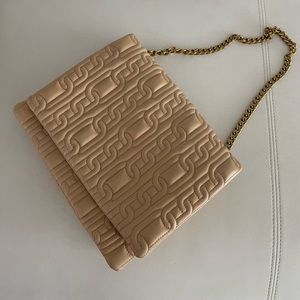 NWOT Zara Cream shoulder bag